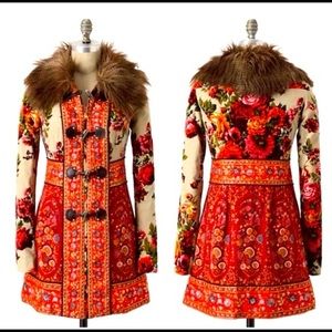 RARE ANTHROPOLOGIE KARELIA COAT Sz 6 by ELEVENSES